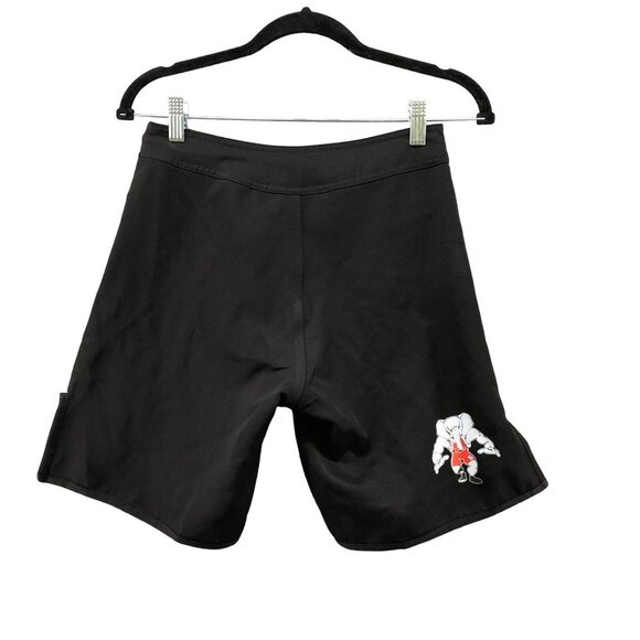 NWT EPIC MMA Gear Youth Kids Size 12 Training Shorts Black Wrestling Fight - Picture 2 of 14